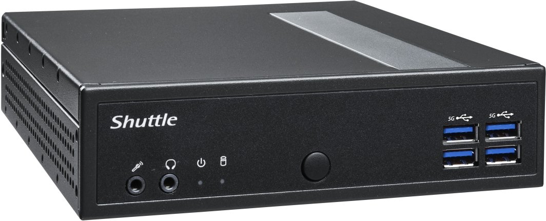 Obudowa Shuttle DL40N Intel N150 Czarny