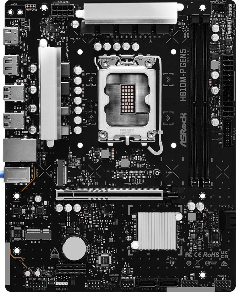 Płyta główna ASRock H810M-P GEN5