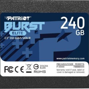 Dysk SSD Patriot Burst Elite 240GB 2.5" SATA III (PBE240GS25SSDR)
