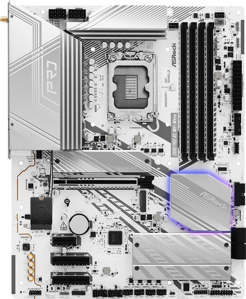 Płyta główna ASRock Z890 PRO RS WIFI WHITE