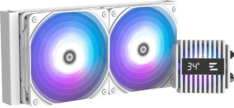 Chłodzenie wodne Zalman ALPHA2 A24 Biały (ALPHA2 A24 WHITE)