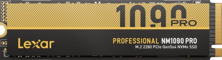 Dysk SSD Lexar NM1090 Pro 1TB M.2 2280 PCI-E x4 Gen5 NVMe (LNM109P001T-RNNNG)