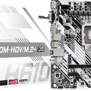 Płyta główna ASRock H610M-HDV/M.2+ D5