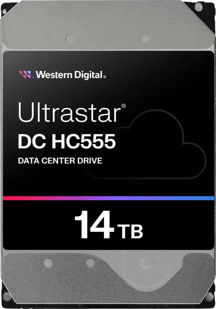 Dysk WD Western Digital Ultrastar DC HC555 dysk twardy 14 TB 7200 RPM 512 MB 3.5" Serial ATA III