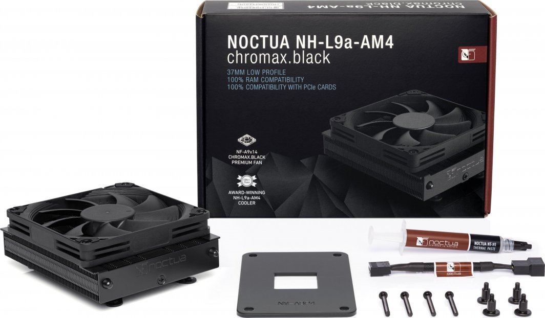 Chłodzenie CPU Noctua NH-L9a-AM4 chromax.black