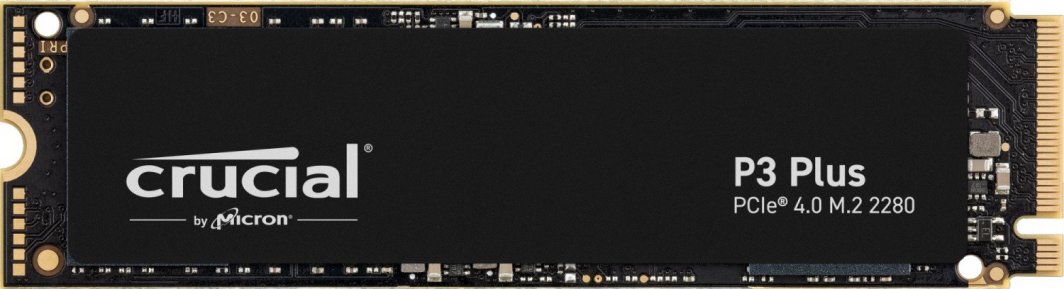 Dysk SSD Crucial P3 Plus 1TB M.2 2280 PCI-E x4 Gen4 NVMe (CT1000P3PSSD8)