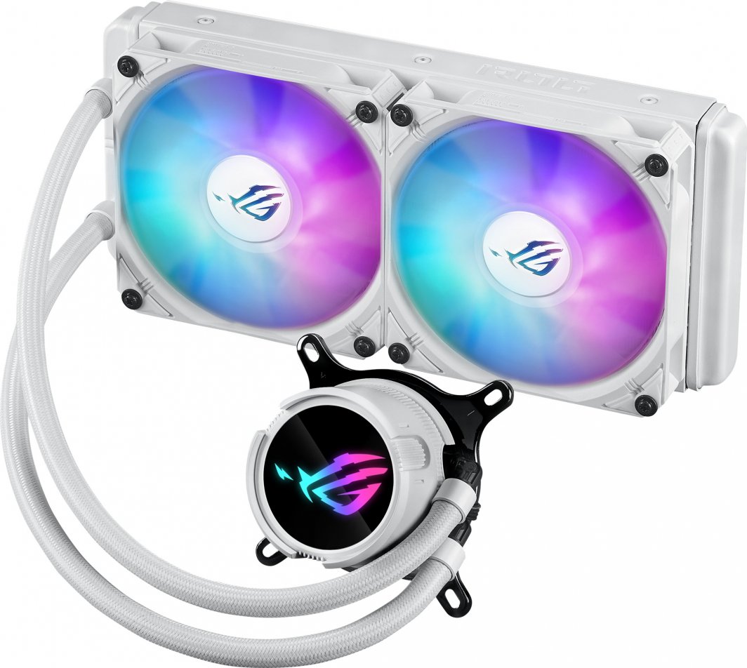 Chłodzenie wodne Asus ROG Strix LC III 240 ARGB White Edition (90RC00S2-M0UAY0)