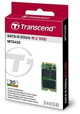 Dysk SSD Transcend 420S 240GB M.2 2242 SATA III (TS240GMTS420S)