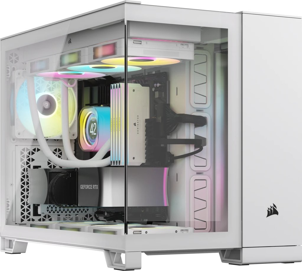 Obudowa Corsair iCUE 2500X RGB biała (CC-9011268-WW)