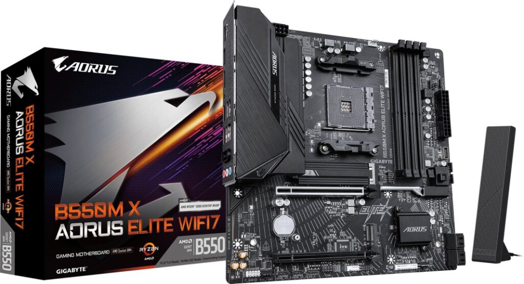 Płyta główna Gigabyte B550M X AORUS ELITE WIFI7 (4719331884086)