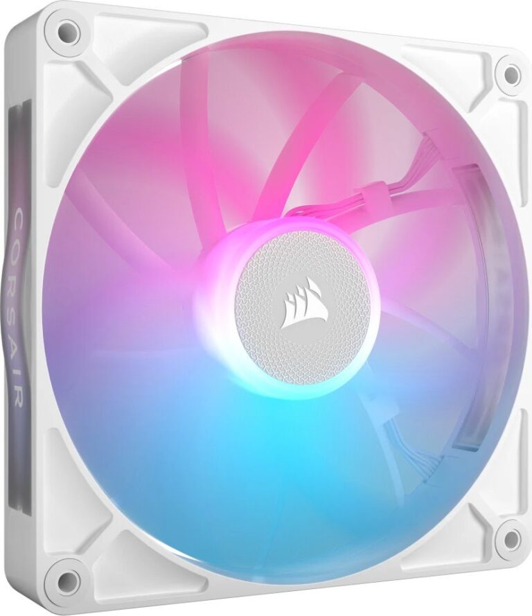 Wentylator Corsair iCUE LINK RX140 RGB Biały (CO-9051023-WW)