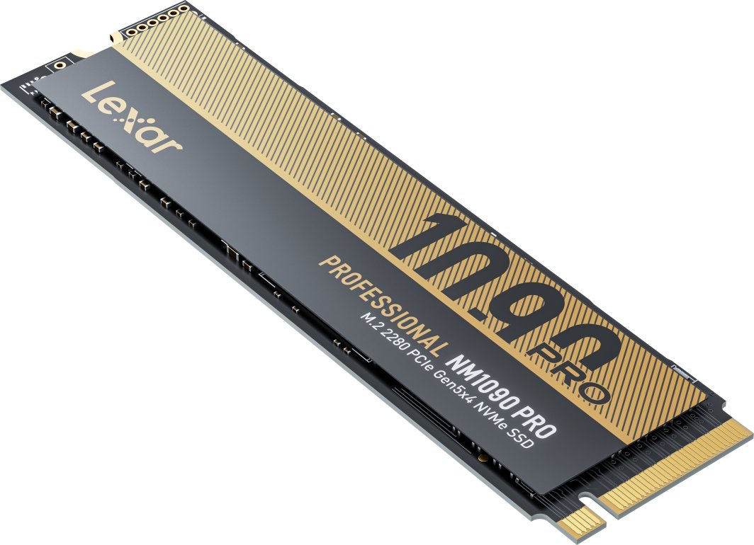 Dysk SSD Lexar NM1090 Pro 1TB M.2 2280 PCI-E x4 Gen5 NVMe (LNM109P001T-RNNNG)