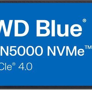 Dysk SSD SanDisk Blue SN5000 500GB M.2 2280 PCI-E x4 Gen4 NVMe (WDS500G4B0E)