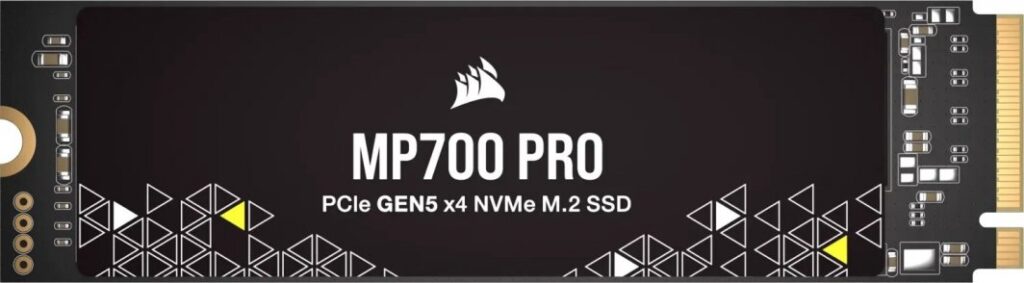 Dysk SSD Corsair MP700 Pro 1TB M.2 2280 PCI-E x4 Gen5 NVMe (CSSD-F1000GBMP700PNH)