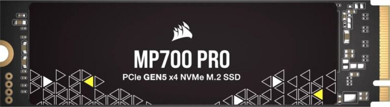 Dysk SSD Corsair MP700 Pro 1TB M.2 2280 PCI-E x4 Gen5 NVMe (CSSD-F1000GBMP700PNH)