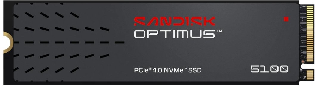Dysk SSD SanDisk Optimus 5100 500GB M.2 2280 PCI-E x4 Gen4 NVMe (SDSP51500GAN-000E0)