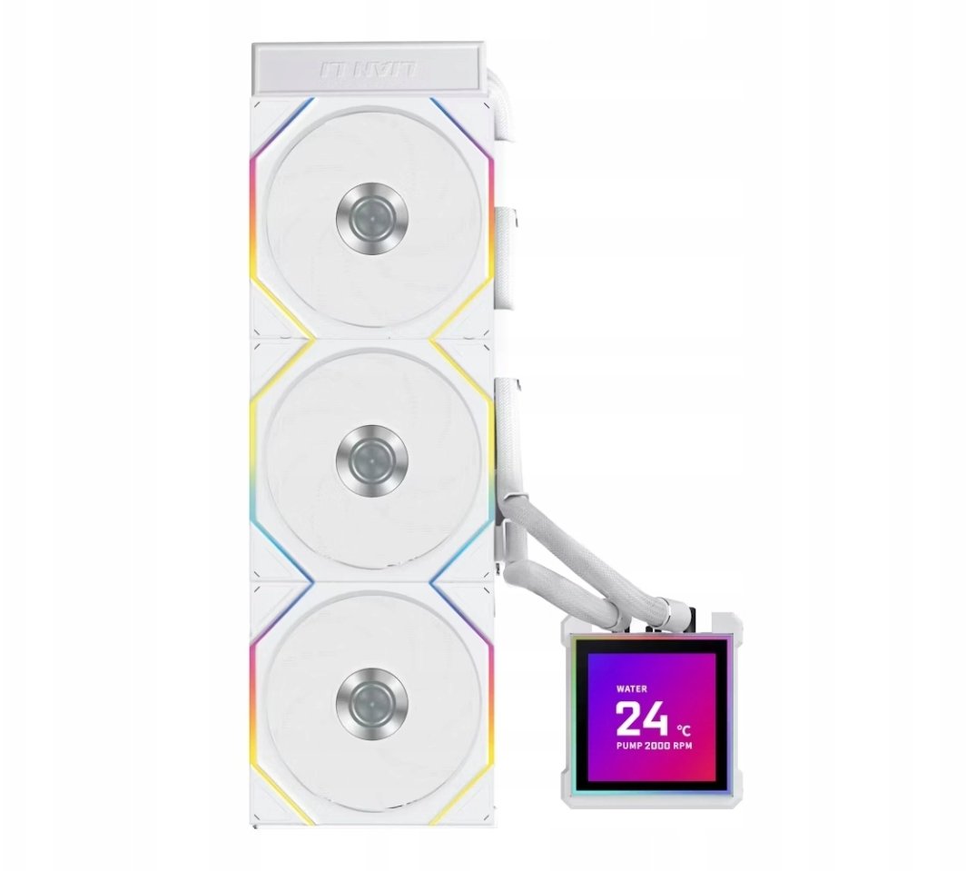 Chłodzenie wodne Lian Li HydroShift II LCD-S 360TL (GHS2LCDS36TW)