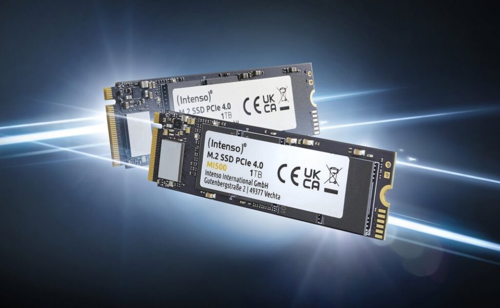 Dysk SSD Intenso MI500 500GB M.2 2280 PCI-E x4 Gen4 NVMe (3836450)