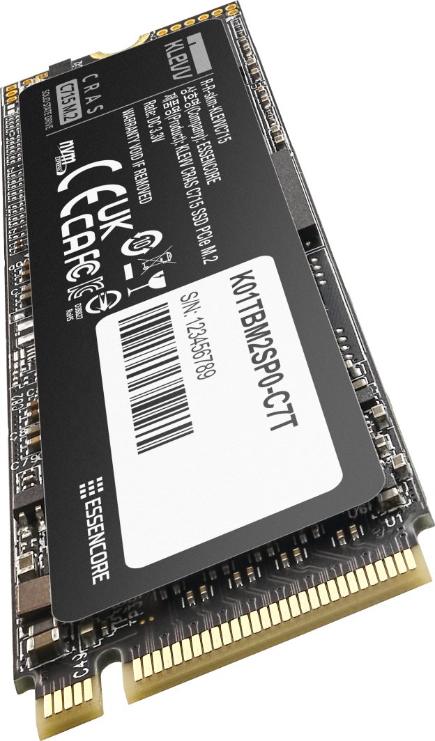 Dysk SSD Klevv CRAS C715 512 GB M.2 PCI Express 3.0 NVME 3D TLC NAND (K512GM2SP0-C7T)