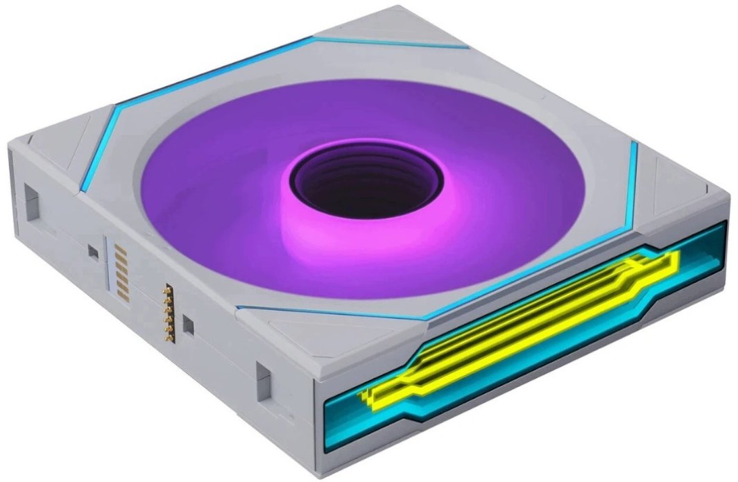 Wentylator Lian Li Uni Fan SL-INF Flex Wireless ARGB PWM 120mm White (G9F.12SLIN1F1W.00)