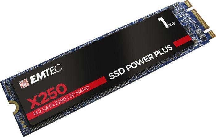 Dysk SSD Emtec X250 1TB M.2 2280 SATA III (ECSSD1TX250)