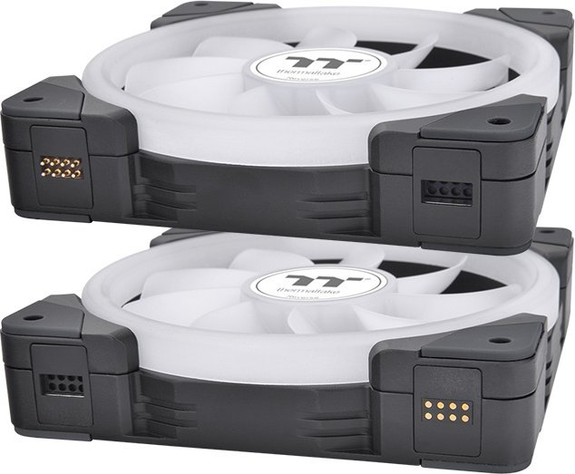 Wentylator Thermaltake SWAFAN EX14 ARGB Czarny 3-pack (CL-F168-PL14SW-A)