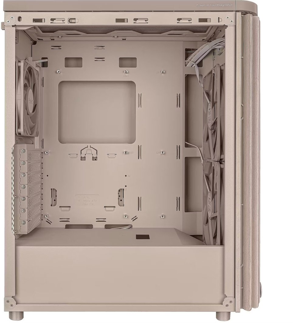 Obudowa Asus ProArt PA401 Wood Metal beżowa (90DC00M7-B39020)