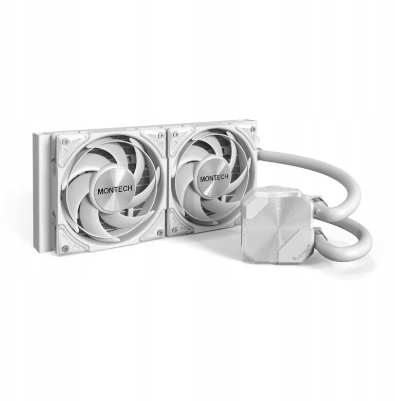 Chłodzenie wodne Montech HyperFlow Silent 240 Biały (Hyper Flow Silent 240 White)