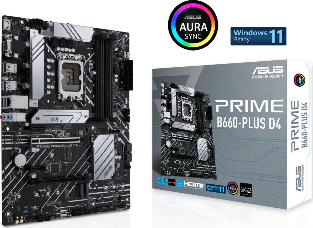 Płyta główna Asus PRIME B660-PLUS D4