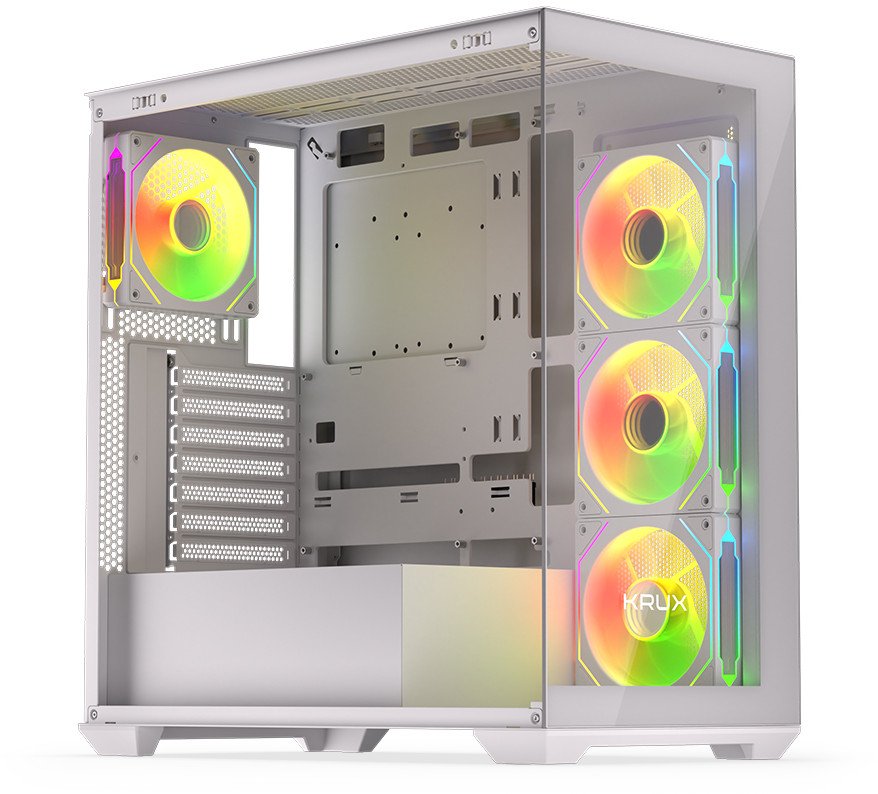 Obudowa Krux Exo RGB biała (KRXD009)