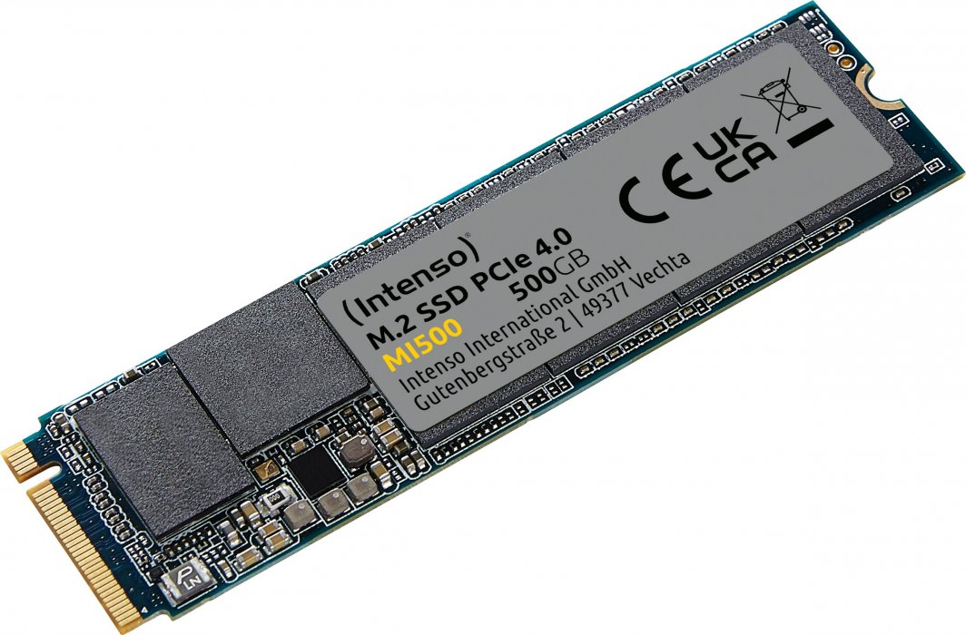 Dysk SSD Intenso MI500 500GB M.2 2280 PCI-E x4 Gen4 NVMe (3836450)