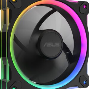 Wentylator Asus Prime MR120 ARGB Reverse Blade czarny (90DA00L0-B09000)