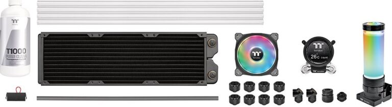 Chłodzenie wodne Thermaltake Pacific CLM360 Ultra Hard Tube (CL-W335-CU12SW-A)