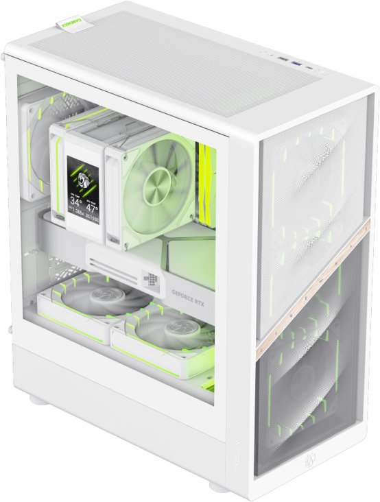 Obudowa GameMax AERIS 330 MW Biały