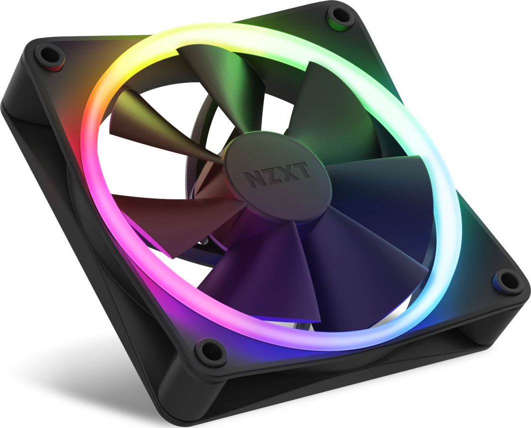 Wentylator Nzxt F120 RGB 3-pack + Hub (RF-R12TF-B1)