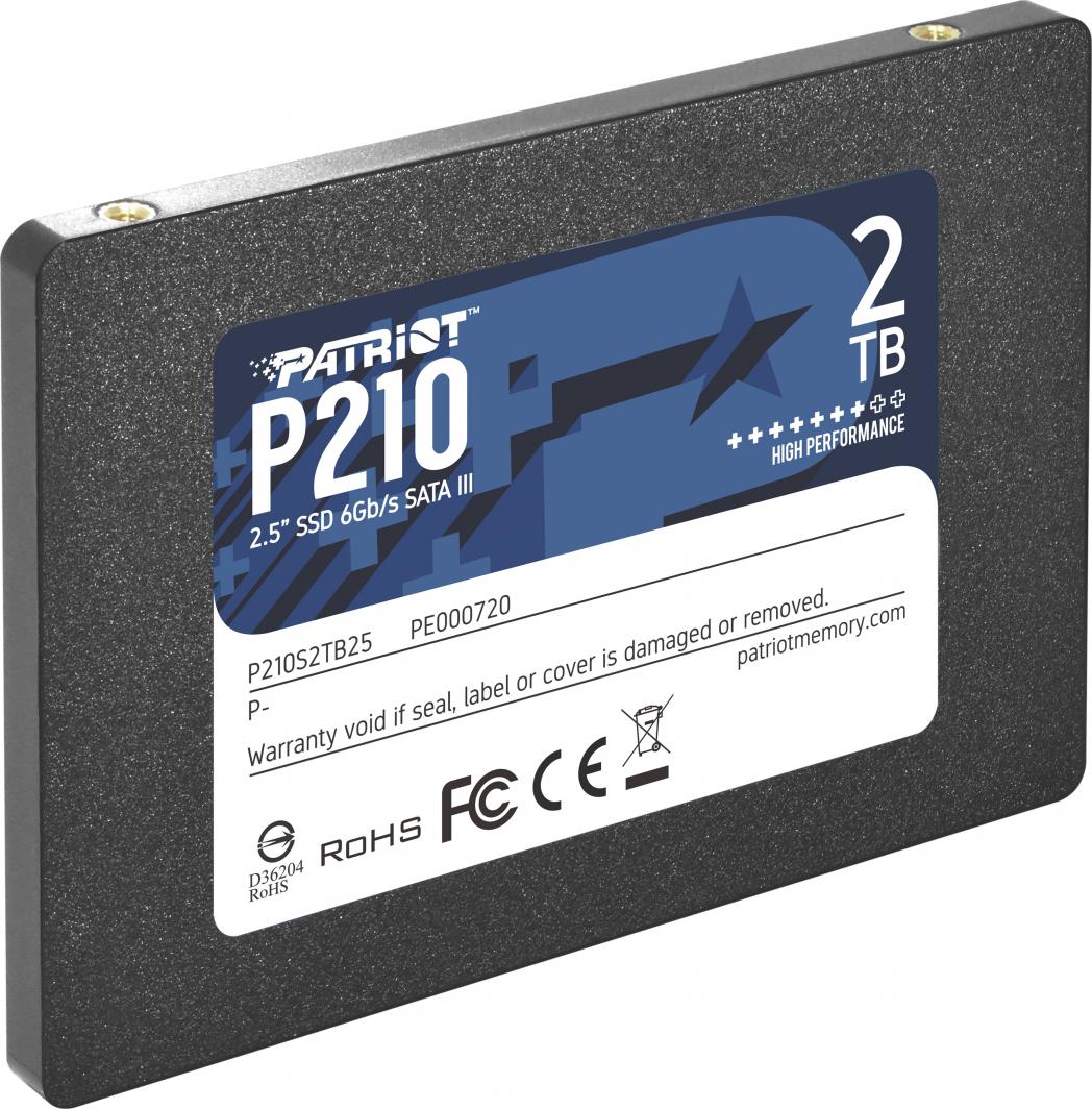 Dysk SSD Patriot P210 2TB 2.5" SATA III (P210S2TB25)