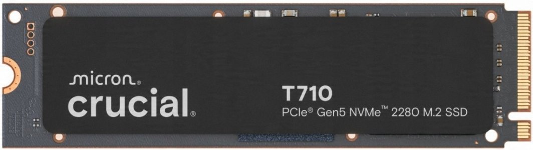 Dysk SSD Crucial T710 4TB M.2 2280 PCI-E x4 Gen5 NVMe (CT4000T710SSD8)