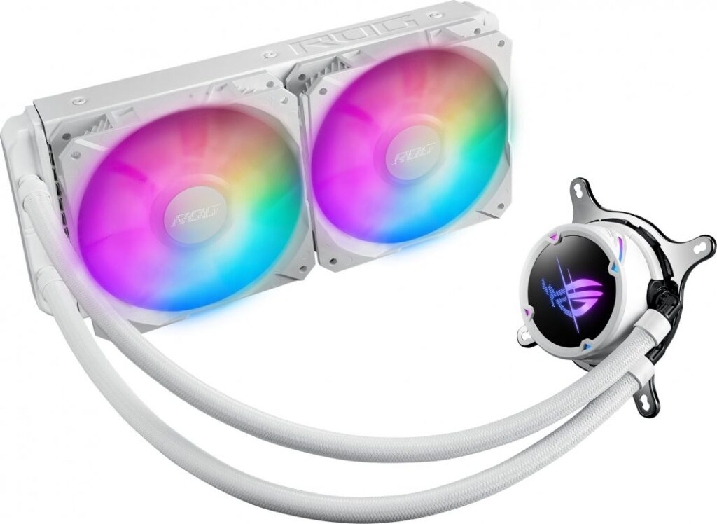 Chłodzenie wodne Asus ROG Strix LC II 240 ARGB White Edition (90RC00E2-M0UAY0)