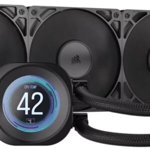 Chłodzenie wodne Corsair Nautilus 360 RS LCD Czarne (CW-9061033-WW)