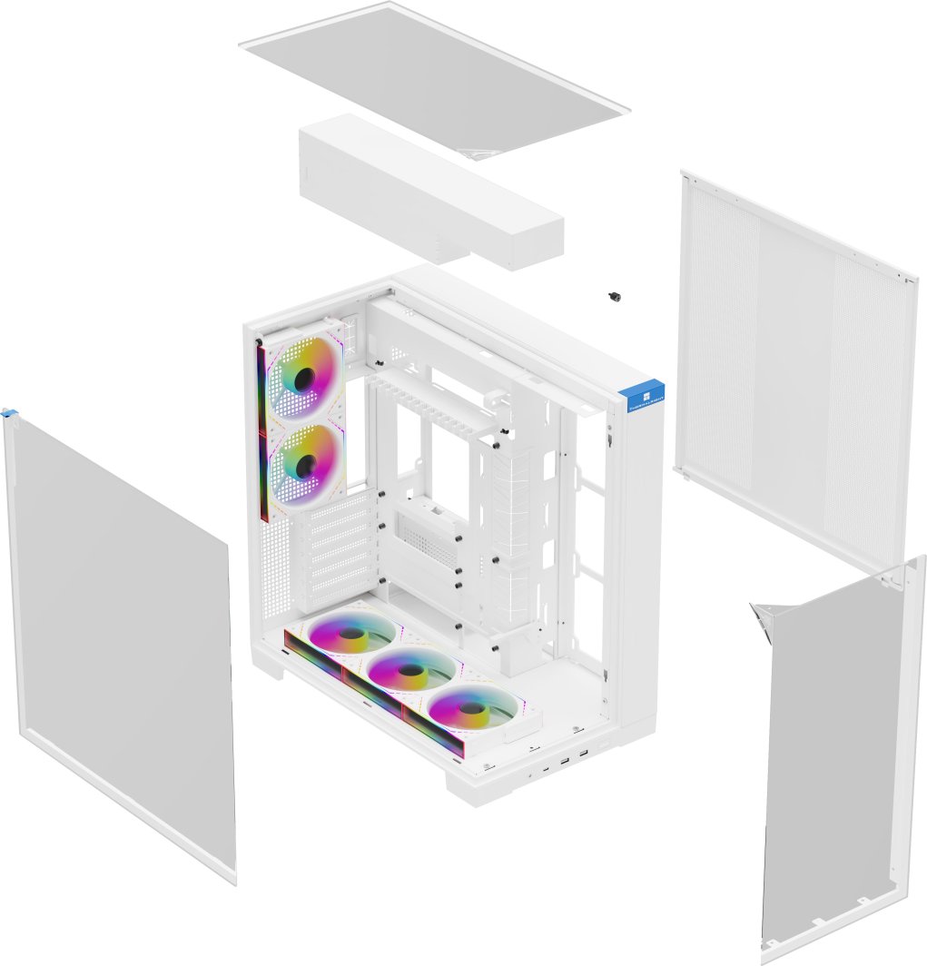 Obudowa Thermalright A70 FAN biała