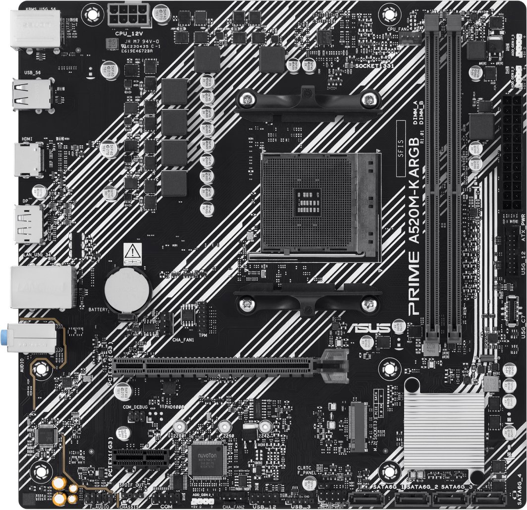 Płyta główna Asus PRIME A520M-K ARGB
