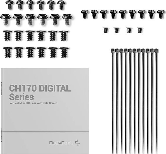 Obudowa Deepcool CH170 Digital czarna (R-CH170-BKNPI0D-G-1)