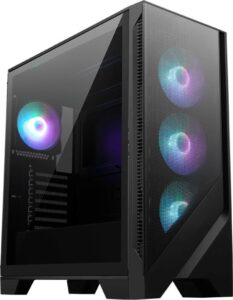 Obudowa MSI MAG Forge 321R Airflow czarna ARGB(MAGFORGE321RAIRFLOW)
