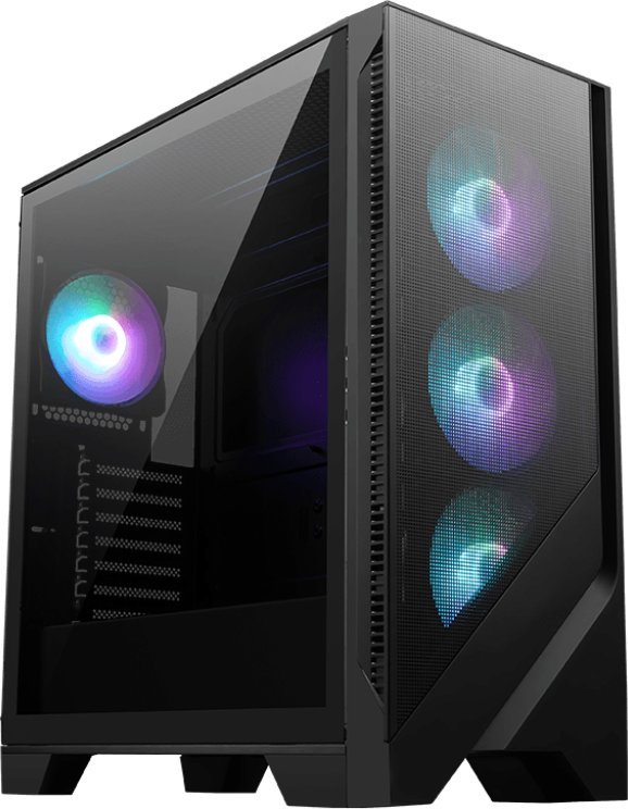 Obudowa MSI MAG Forge 321R Airflow czarna ARGB(MAGFORGE321RAIRFLOW)