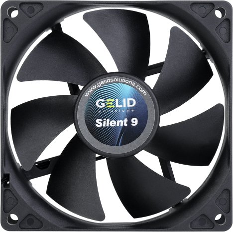 Wentylator Gelid Silent 9 92mm Czarny (FN-PX09-16)