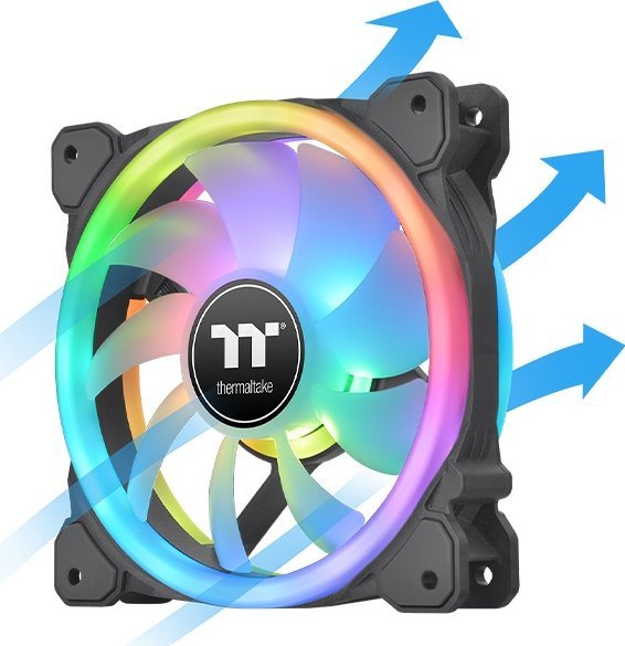 Wentylator Thermaltake SWAFAN 14 RGB 3-pack + Hub (CL-F138-PL14SW-A)