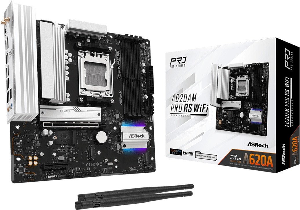 Płyta główna ASRock A620AM PRO RS WIFI