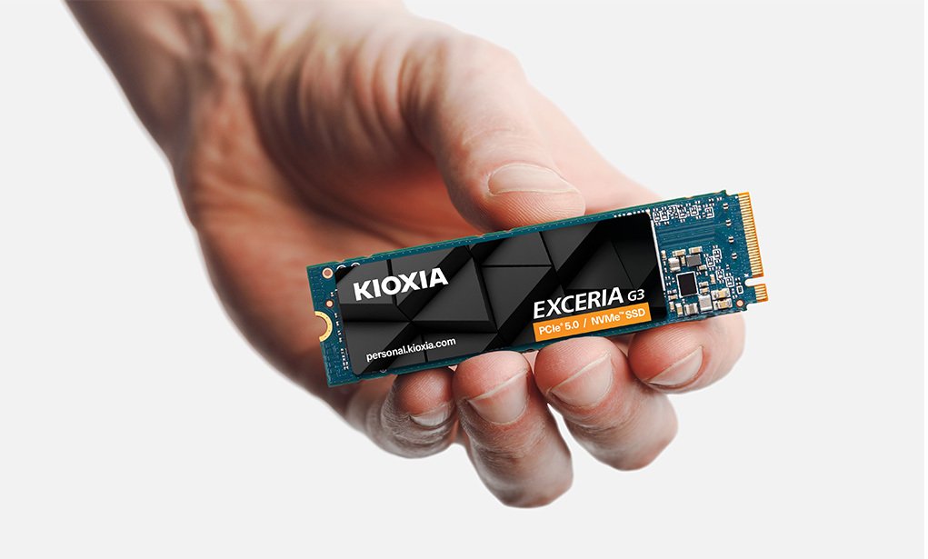 Dysk SSD Kioxia Exceria G3 1TB M.2 2280 PCI-E x4 Gen5 NVMe (LVC10Z001TG8)