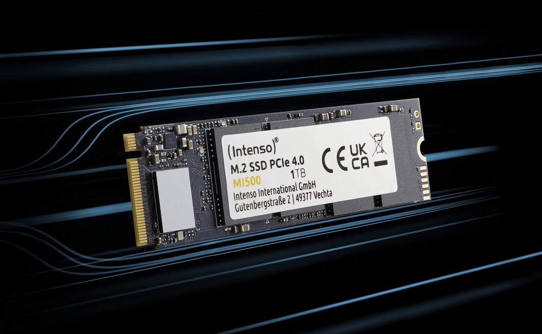 Dysk SSD Intenso MI500 2TB M.2 2280 PCI-E x4 Gen4 NVMe (3836470)
