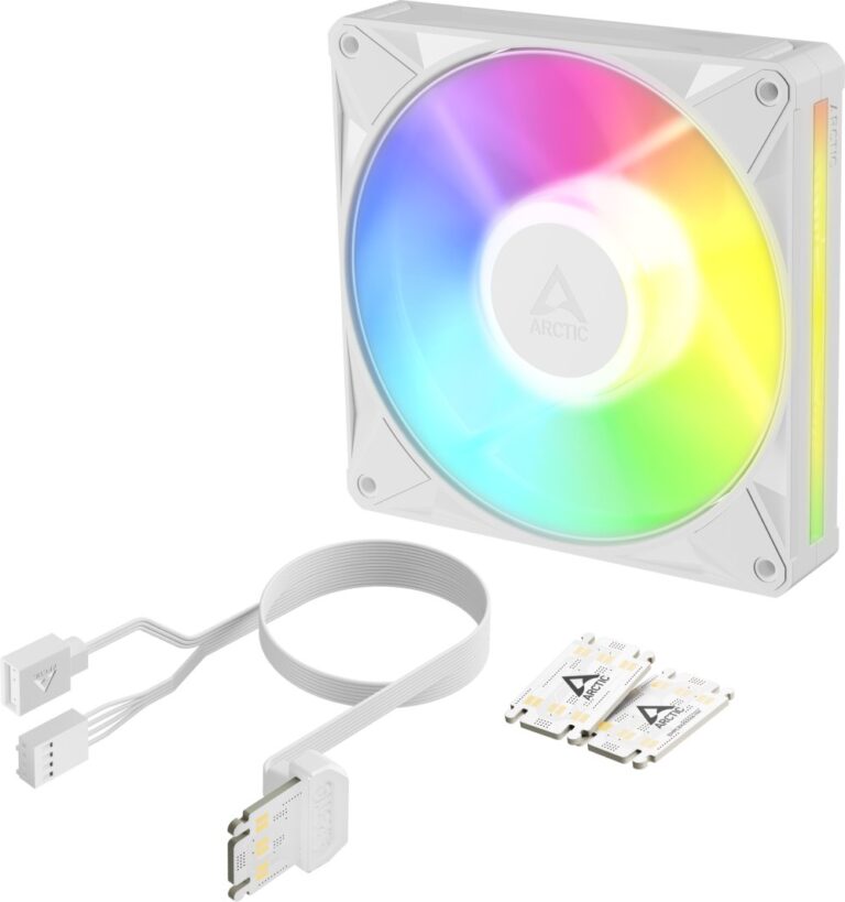 Wentylator Arctic Cooling BioniX P14 A-RGB Case Fan biały (ACFAN00340A)
